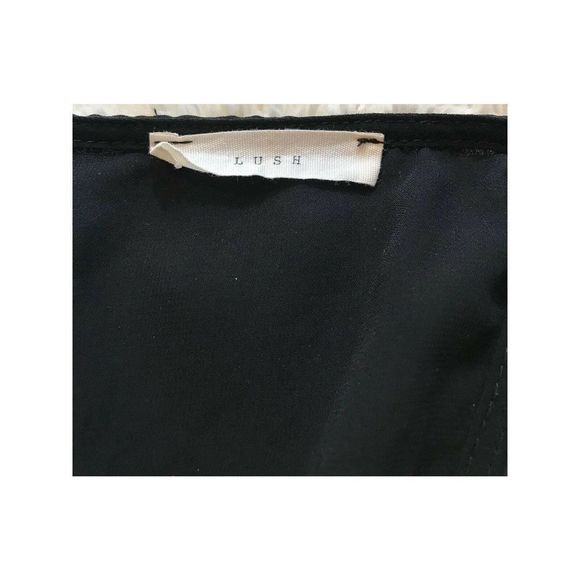 LUSH Black/Cream Sleeveless Mesh Back Dress Small‎ - Picture 10 of 10
